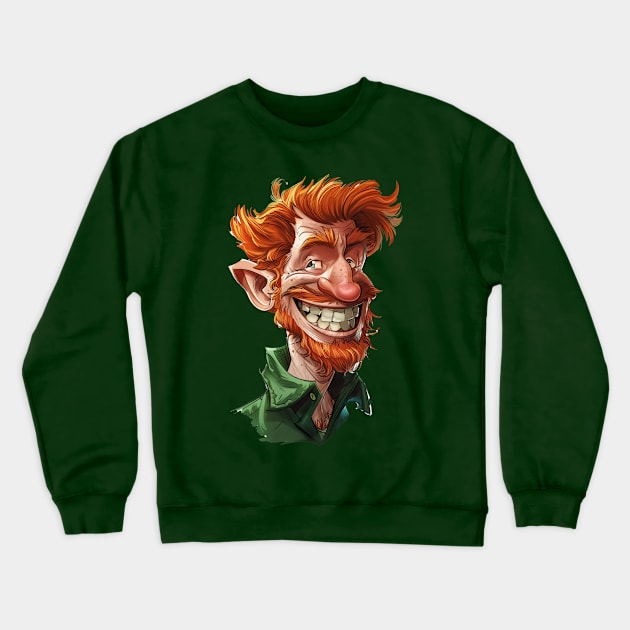 Leprechaun 2.0 Crewneck Sweatshirt by JunkyDotCom